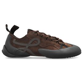 Loewe Grip sneakers brown suede leather Brown