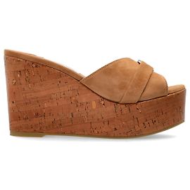 Jimmy Choo Leda Wedge 100' Keilsandaletten Braun