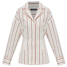 Dolce & Gabbana Camicia a righe Bianco