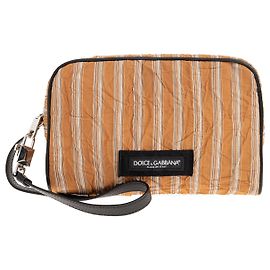 Dolce & Gabbana Logo Bag en coton orange Orange