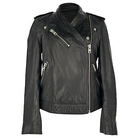Zadig & Voltaire Biker Jacket in Black Leather  Black