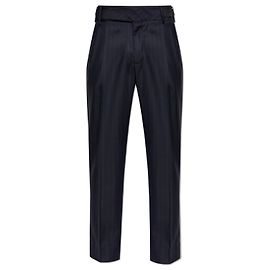 Dolce & Gabbana Calças plissadas de lã Azul