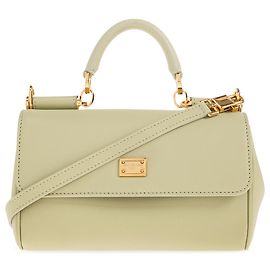 Dolce & Gabbana Sac à main My Sicily en cuir vert Vert