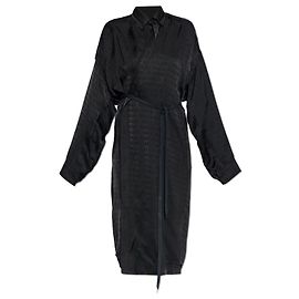 Vestido Balenciaga Monograma de viscosa negro Negro
