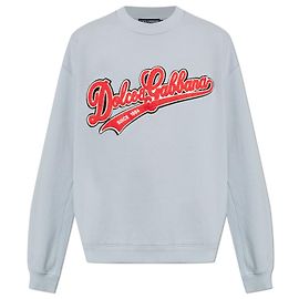 Dolce & Gabbana Sudadera con logo Gris
