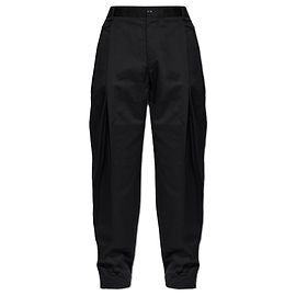Dolce & Gabbana Cotton pleated trousers Black