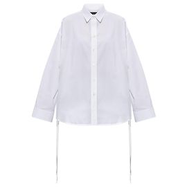 Camicia Balenciaga Oversize in cotone bianca Bianco