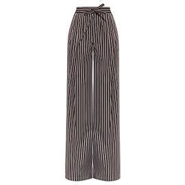 Dolce & Gabbana Calças com padrão às riscas Marrom