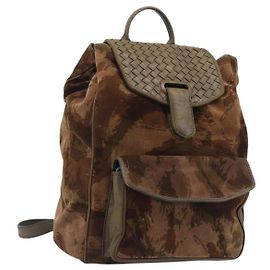 BOTTEGA VENETA Backpack Suede Brown Altro