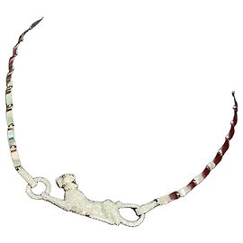 Collier Cartier Panthère Argenté