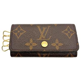 Louis Vuitton Monogram Key Case M69517 Marrom Monograma