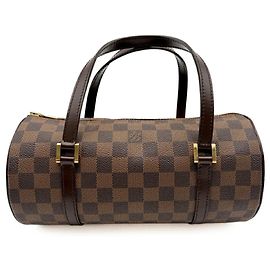 Saco Tote Louis Vuitton Papillon 26 Damier ebene