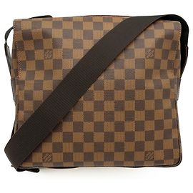 Borsa a tracolla Louis Vuitton da uomo Naviglio Damier Ebene Damier ebene
