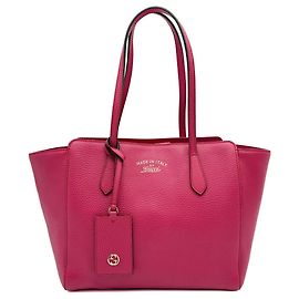 Borsa Tote/Spalla Swing Gucci in pelle rosa Rosa