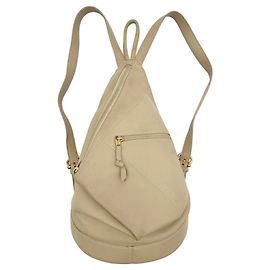 Loewe Anton Leder-Rucksack Beige