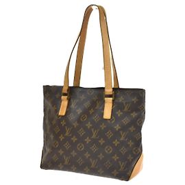 Louis Vuitton Cabas Piano Monogram Canvas Marrom