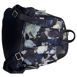 Tumi Sac à dos en nylon imprimé abstrait Multicolore