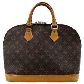 Louis Vuitton Alma Monogram Canvas MM Marrone