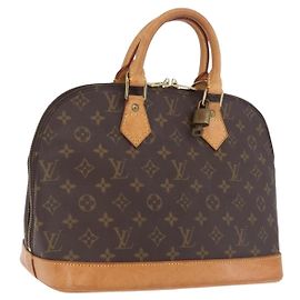 Louis Vuitton Alma Monogram Canvas PM Marron