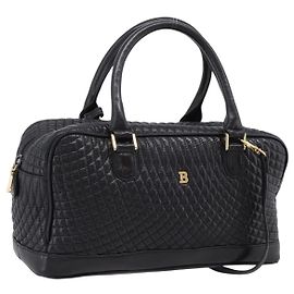 Bally Handtasche aus Leder Schwarz