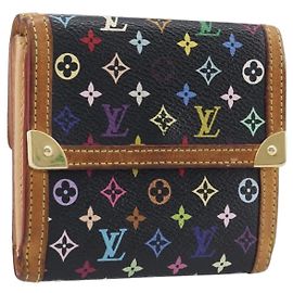 Louis Vuitton Porte-Monnaie Billets Multicolor Canvas Multiple colors