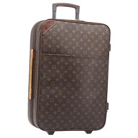 Louis Vuitton Pegase Luggage Monogram Canvas 55 Marrone