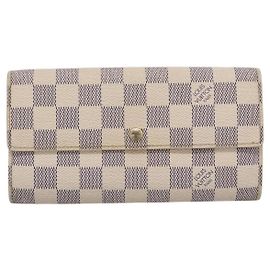 Louis Vuitton Sarah Damier Compact Weiß