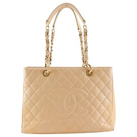 Chanel Grand Shopping Tote Bege