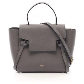 Céline Celine BELT BAG NANO 2-Way Handbag Brown