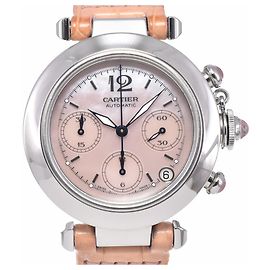 Cartier Pasha C Automatic Cuero y Acero Otro