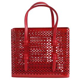 Alaïa Borsa a tracolla Mina rossa Rosso