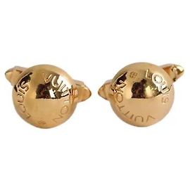 Gemelli Louis Vuitton placcati oro D'oro