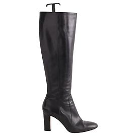 Stivali Gianvito Rossi in pelle nera Nero
