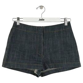 Mini shorts Alaïa de algodón azul Azul