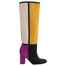 Jerome Dreyfuss Stivali multicolore Jérôme Dreyfuss in camoscio Multicolore