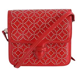Alaïa Bolso de hombro Arabesque rojo Roja