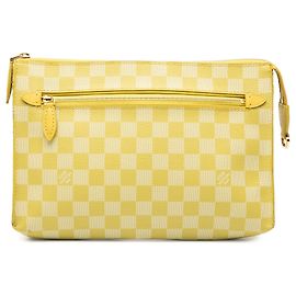 Clutch Louis Vuitton Damier Couleurs Element Yellow Amarelo