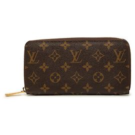 Carteira Longa Zippy Monogram Louis Vuitton Brown Marrom