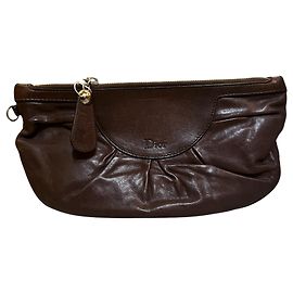 Pochette Dior Leather Babe Brown Autre