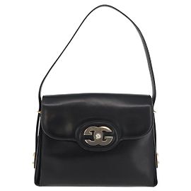 Gucci Shoulder Leather Small Negro