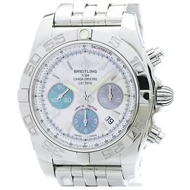 Breitling Chronomat 44 MOP Dial Automatic Mens Watch AB0110 Other