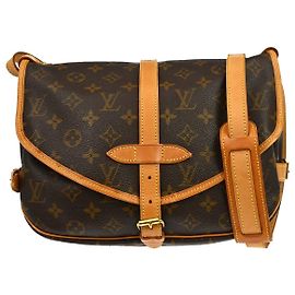 Louis Vuitton Saumur Monogram Canvas 30 Brown