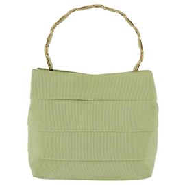Salvatore Ferragamo Vala Canvas Verde