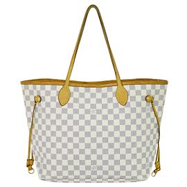 Louis Vuitton Neverfull Damier MM Blanc