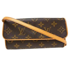 Louis Vuitton Twin Monogram Canvas PM Marrom