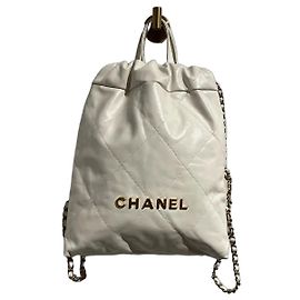 Sac à dos Chanel 22 Blanc Blanc