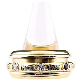 Anello Fascia Piaget Possession in Oro Giallo Altro
