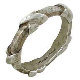 Autre Marque Tiffany & Co. Cross-stitch Kombinationsring Silber