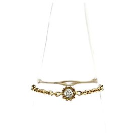 Anello Christian Dior Mimi Rose in Oro Giallo e Diamanti Altro