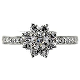 Autre Marque Bague Anneau Flora en Platine Tiffany & Co. Autre